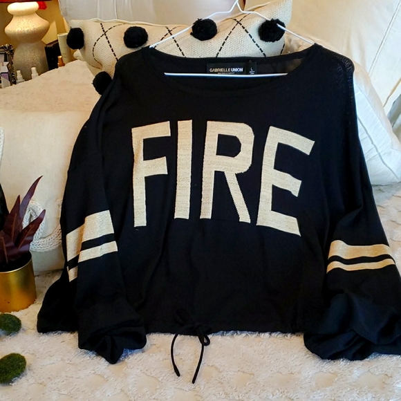 New York & Company Tops - Gabrielle Union Fire Shirt